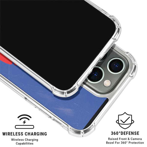 DC Comics Peacemaker Helmet iPhone 16 Pro Max Clear Case