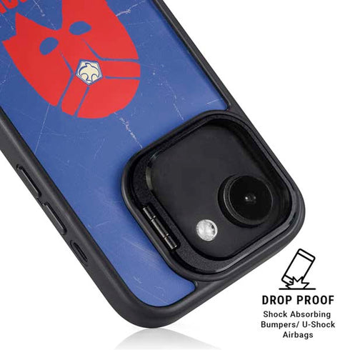 DC Comics Peacemaker Helmet iPhone 16e Kickstand Case