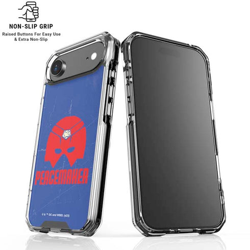 DC Comics Peacemaker Helmet iPhone 17 Air Clear Case