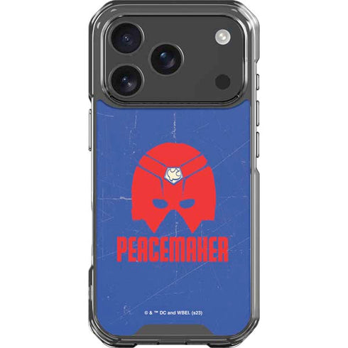 DC Comics Peacemaker Helmet iPhone 17 Pro Clear Case