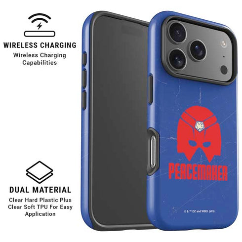 DC Comics Peacemaker Helmet iPhone 17 Pro Max Magsafe Impact Case