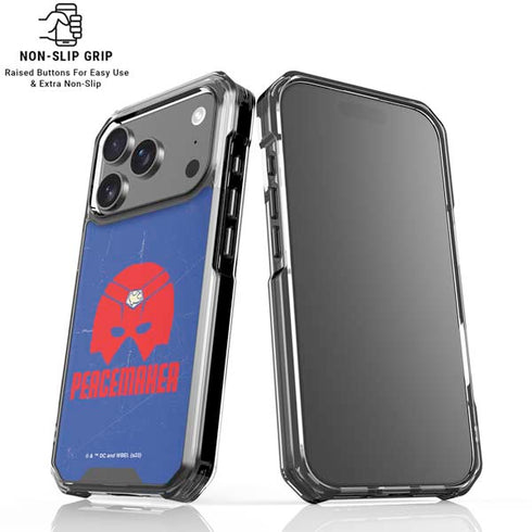 DC Comics Peacemaker Helmet iPhone 18 Pro Clear Case