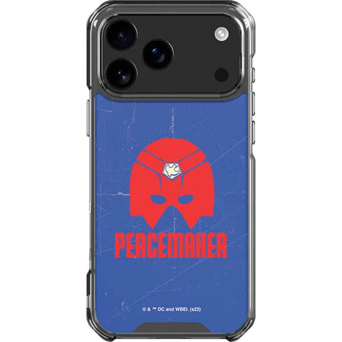 DC Comics Peacemaker Helmet iPhone 18 Pro Max Clear Case