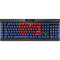 DC Comics Peacemaker Helmet K95 RGB PLATINUM Mechanical Gaming Keyboard Skin