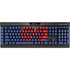 DC Comics Peacemaker Helmet K95 RGB PLATINUM Mechanical Gaming Keyboard Skin