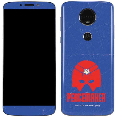 DC Comics Peacemaker Helmet Moto E5 Plus Skin