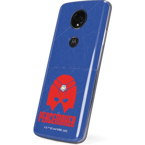 DC Comics Peacemaker Helmet Moto E5 Plus Skin