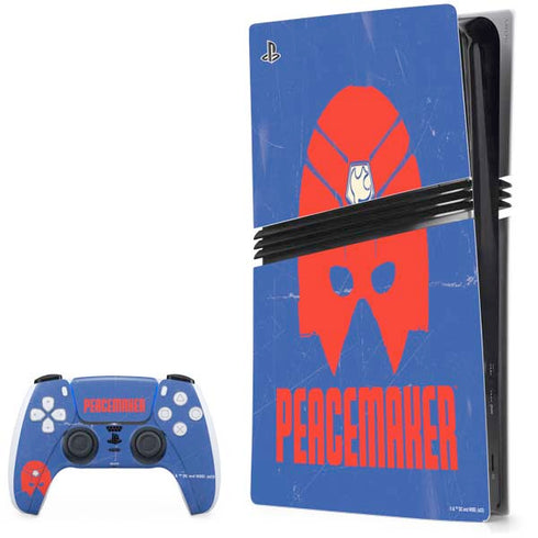 DC Comics Peacemaker Helmet PS5 Pro Bundle Skin