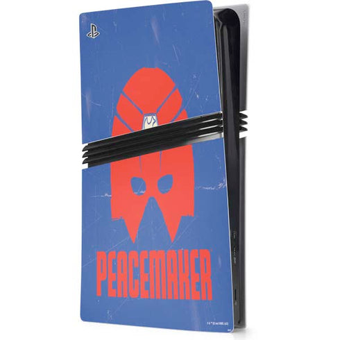 DC Comics Peacemaker Helmet PS5 Pro Console Skin