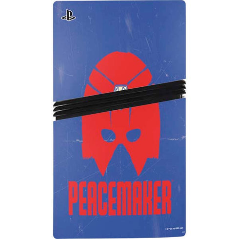 DC Comics Peacemaker Helmet PS5 Pro Console Skin