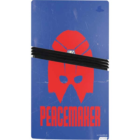 DC Comics Peacemaker Helmet PS5 Pro Console Skin