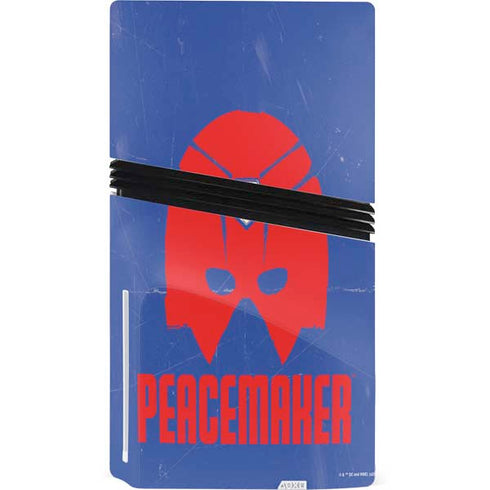 DC Comics Peacemaker Helmet PS5 Pro Disk Console Skin