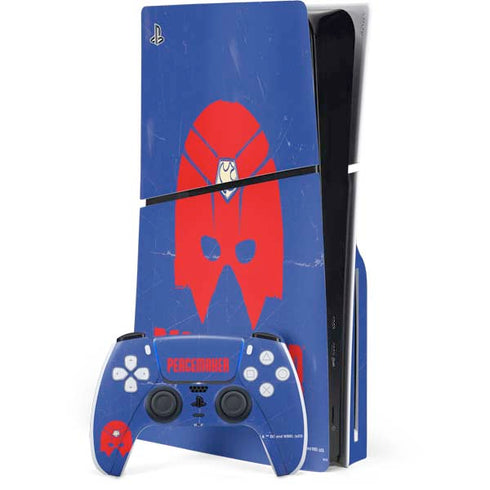DC Comics Peacemaker Helmet PlayStation PS5 Skins