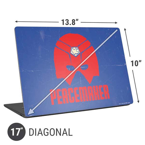 DC Comics Peacemaker Helmet Universal Laptop 17in (13.8 x 10in) Skin