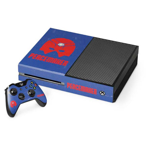 DC Comics Peacemaker Helmet Xbox One Console and Controller Bundle Skin