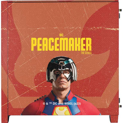 DC Comics Peacemaker John Cena Corsair 4000D Tempered Glass Mid-Tower ATX Case Skin