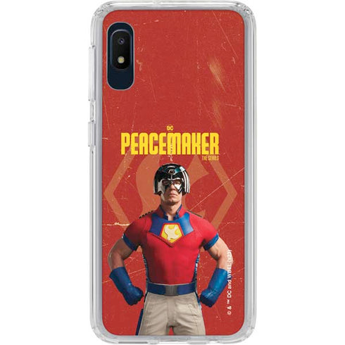 DC Comics Peacemaker John Cena Galaxy A10e Clear Case