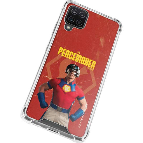 DC Comics Peacemaker John Cena Galaxy A12 Clear Case