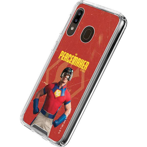 DC Comics Peacemaker John Cena Galaxy A30 Clear Case