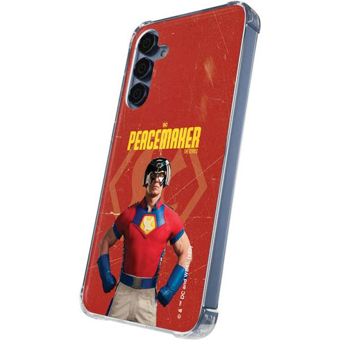 DC Comics Peacemaker John Cena Galaxy A35 5G Clear Case