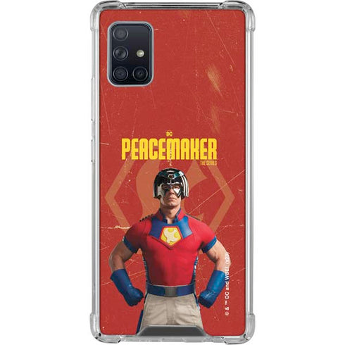 DC Comics Peacemaker John Cena Galaxy A51 5G Clear Case