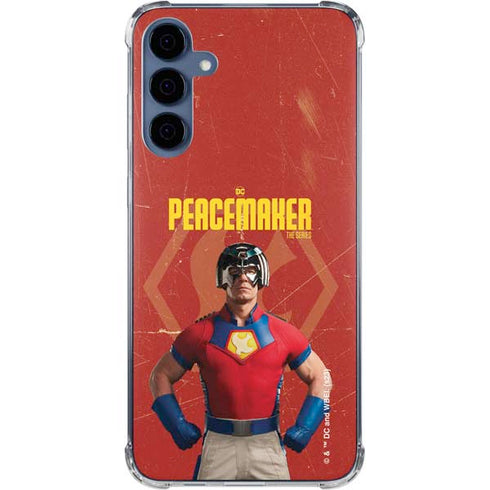 DC Comics Peacemaker John Cena Galaxy A55 5G Clear Case