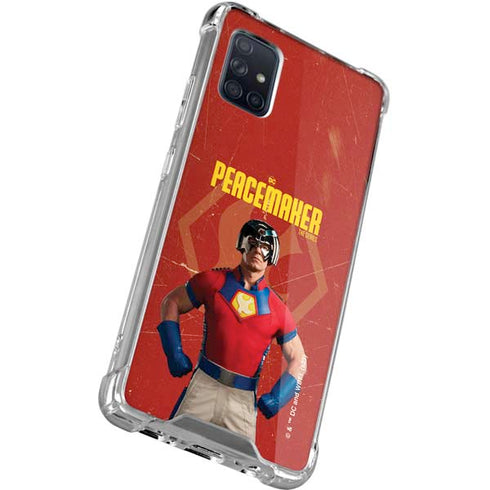 DC Comics Peacemaker John Cena Galaxy A71 5G Clear Case