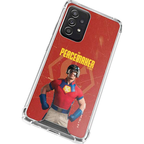 DC Comics Peacemaker John Cena Galaxy A72 5G Clear Case