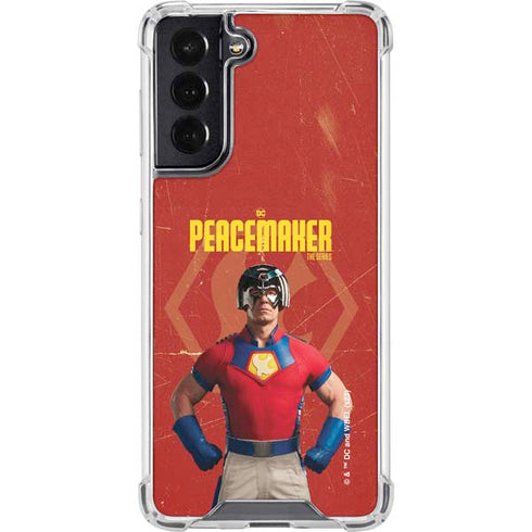 DC Comics Peacemaker John Cena Galaxy S22 Clear Case
