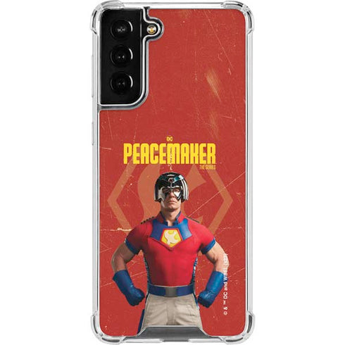 DC Comics Peacemaker John Cena Galaxy S22 Plus Clear Case