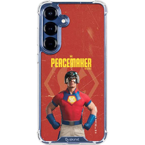 DC Comics Peacemaker John Cena Galaxy S25 FE Clear Case