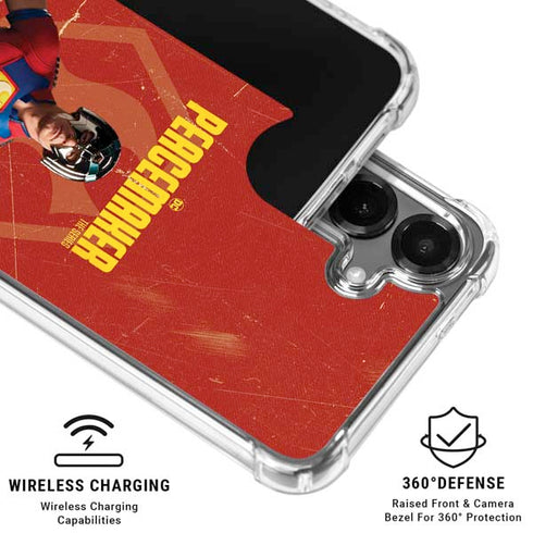 DC Comics Peacemaker John Cena Galaxy S26 Plus Clear Case