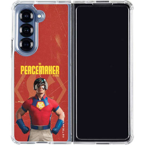 DC Comics Peacemaker John Cena Galaxy Z Fold6 Clear Case