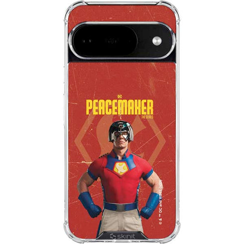 DC Comics Peacemaker John Cena Google Pixel 10 Clear Case
