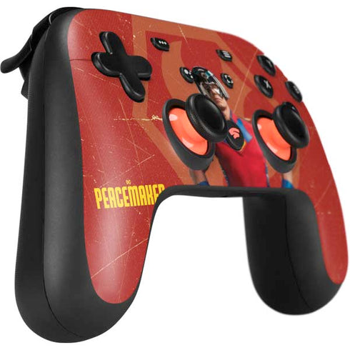 DC Comics Peacemaker John Cena Google Stadia Controller Skin