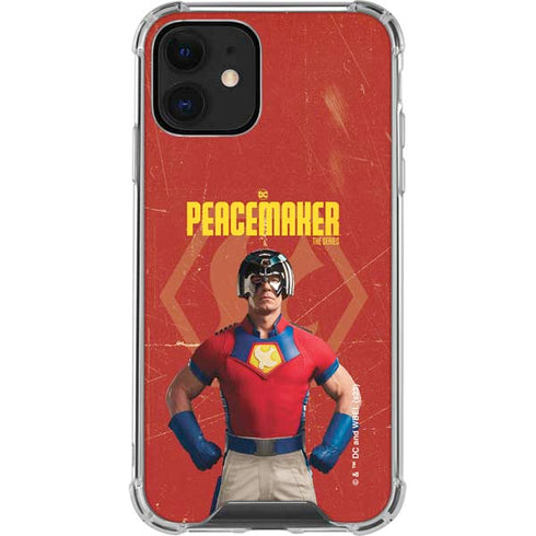 DC Comics Peacemaker John Cena iPhone 12 Clear Case