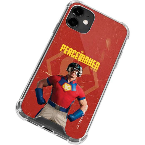 DC Comics Peacemaker John Cena iPhone 12 Clear Case