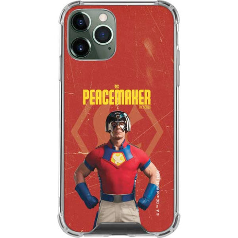 DC Comics Peacemaker John Cena iPhone 12 Pro Clear Case