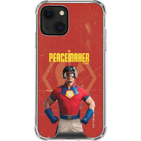 DC Comics Peacemaker John Cena iPhone 13 Mini Clear Case