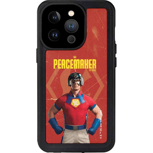 DC Comics Peacemaker John Cena iPhone 14 Pro Waterproof Case