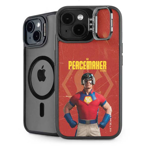 DC Comics Peacemaker John Cena iPhone 15 Kickstand Case