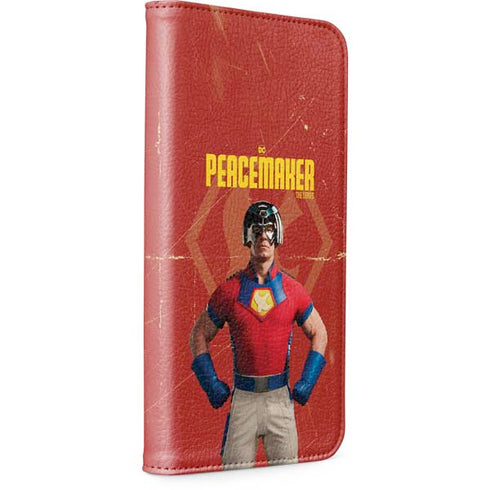 DC Comics Peacemaker John Cena iPhone 15 Plus Folio Case