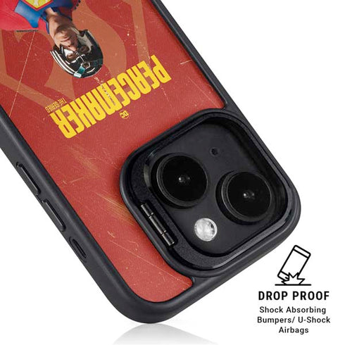 DC Comics Peacemaker John Cena iPhone 15 Plus Kickstand Case