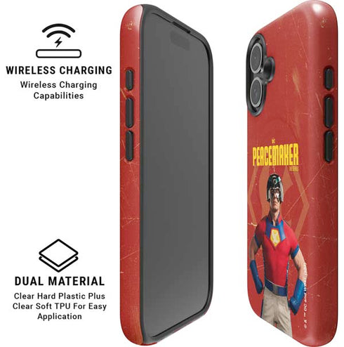 DC Comics Peacemaker John Cena iPhone 16 Magsafe Impact Case