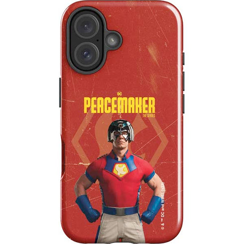 DC Comics Peacemaker John Cena iPhone 16 Plus Impact Case