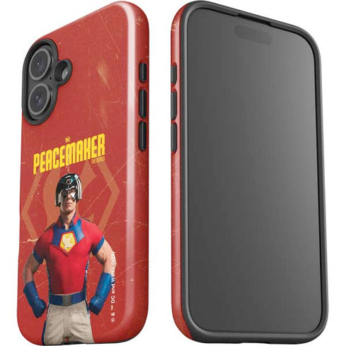 DC Comics Peacemaker John Cena iPhone 16 Plus Impact Case
