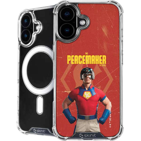 DC Comics Peacemaker John Cena iPhone 16 Plus MagSafe Case