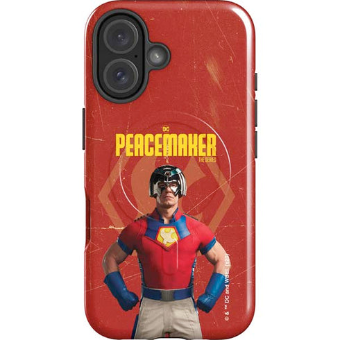 DC Comics Peacemaker John Cena iPhone 16 Plus Magsafe Impact Case
