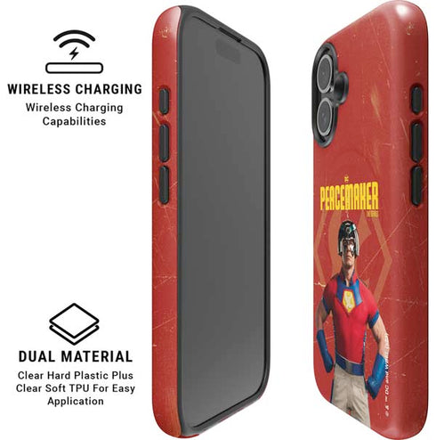 DC Comics Peacemaker John Cena iPhone 16 Plus Magsafe Impact Case