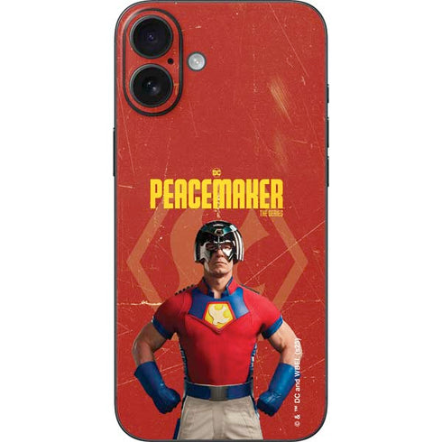 DC Comics Peacemaker John Cena iPhone 16 Plus Skin